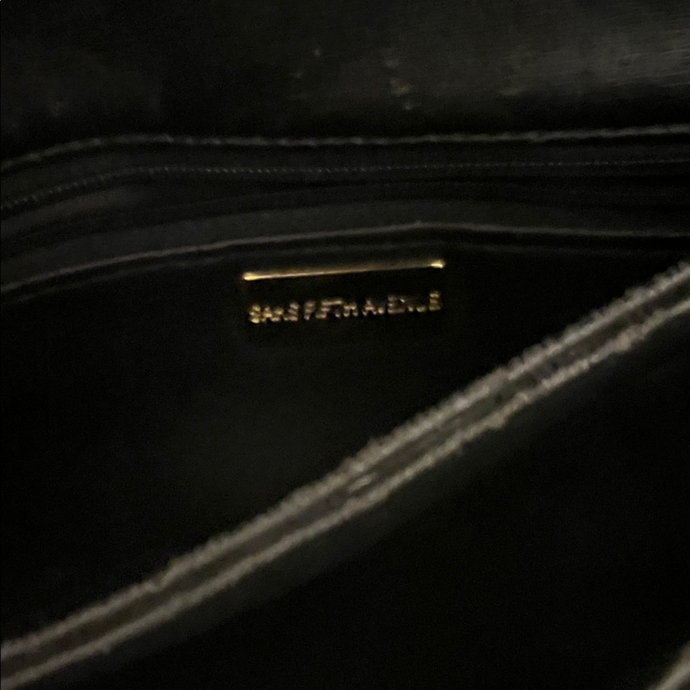 Elegant Saks Fifth Avenue Woven Shoulder Bag - Picture 5 of 9